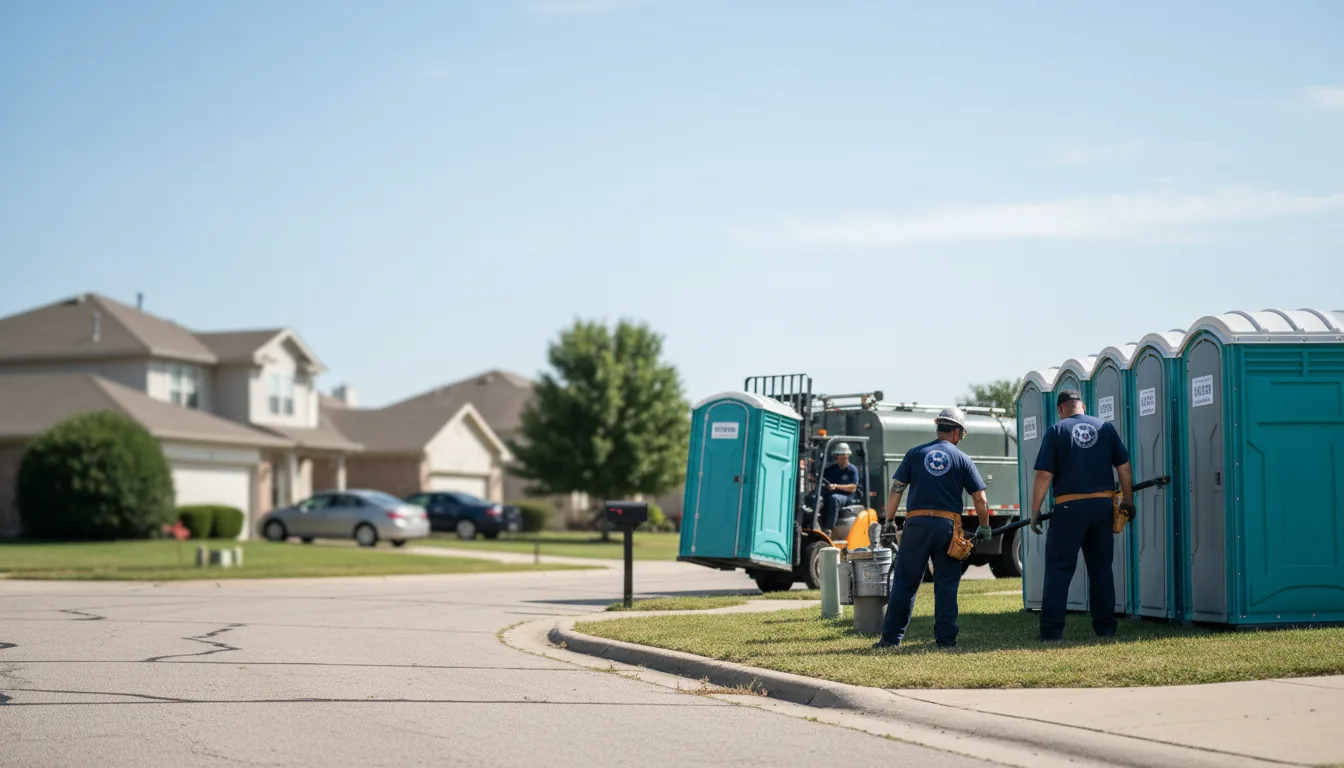 Porta Potty Rental in Harlan, IA near me